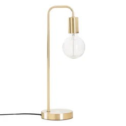 Lampka biurkowa Keli złota 45 cm * Atmosphera Discount