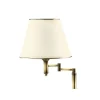 Lampka Nocna CLASSIC Patyna Ecru Abażur Regulowana 1xE27 56cm * Jupiter
