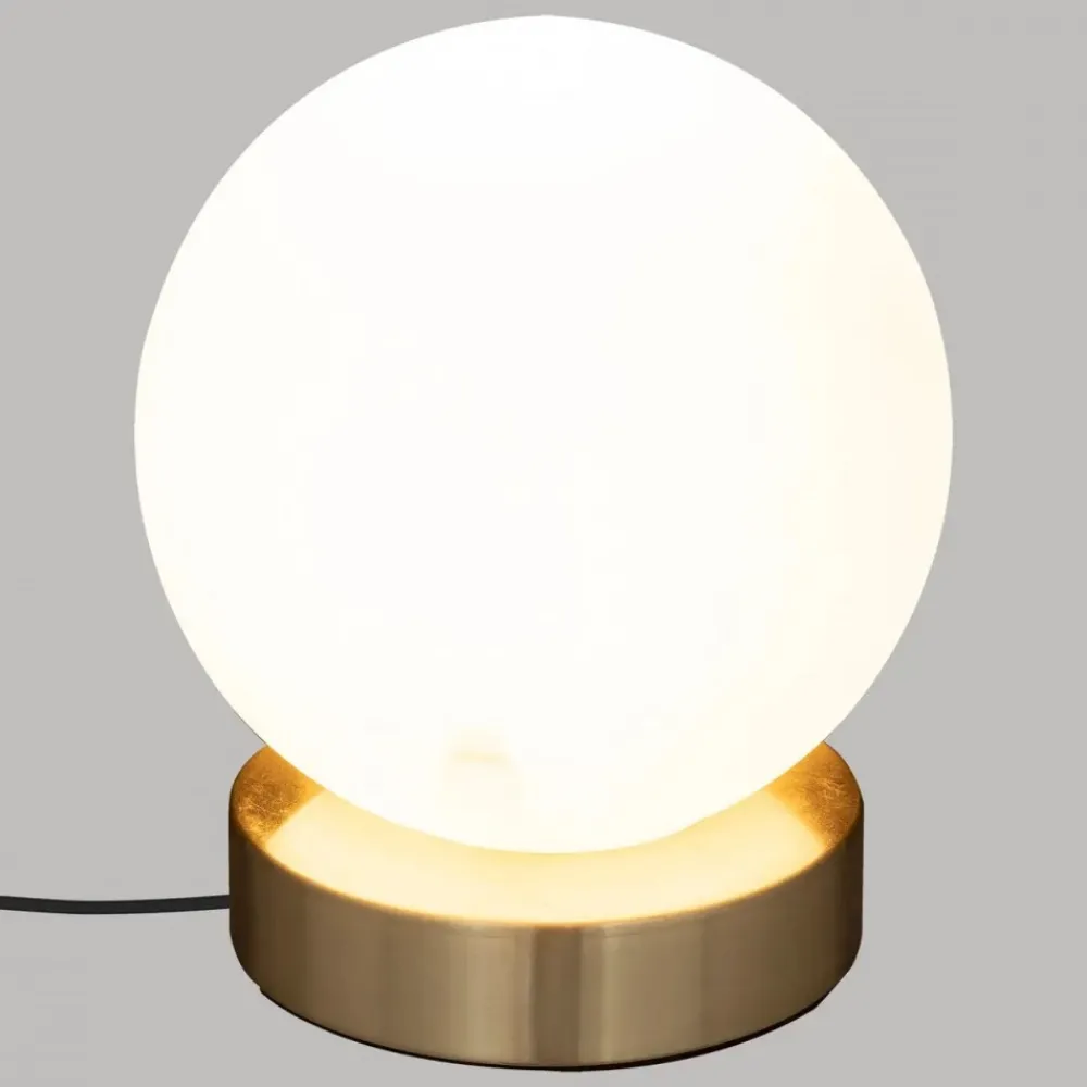 Lampka nocna Dris Gold kula 16 cm * Atmosphera Online