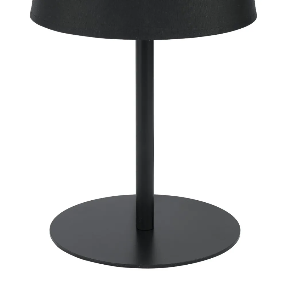 Lampka Nocna MAJA Czarny Abażur 36cm * TK Lighting Clearance
