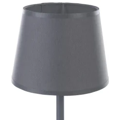 Lampka Nocna MAJA Szary Abażur 36cm * TK Lighting Sale