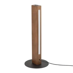 Lampka Nocna TEO Orzech Drewno 36W LED 41cm * TK Lighting