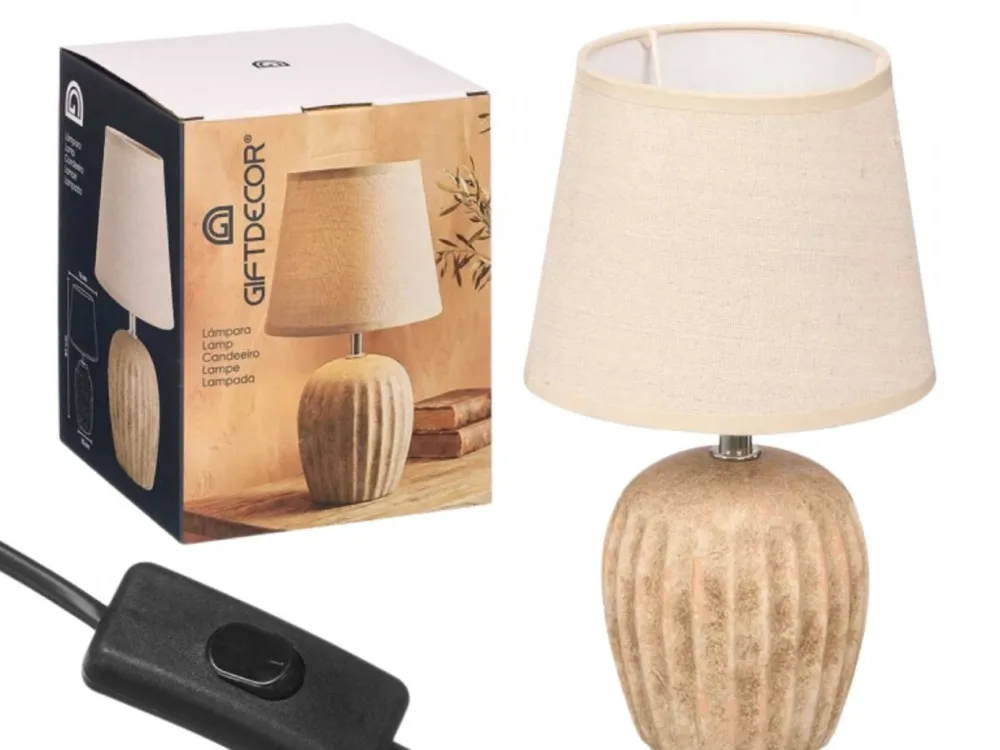 Lampka nocna vintage BOHO 26 cm * GIFTDECOR