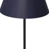 Lampka Stołowa ARDEN Niebieski Złoty Abażur Stożek 1xE27 56cm * Luminex Best