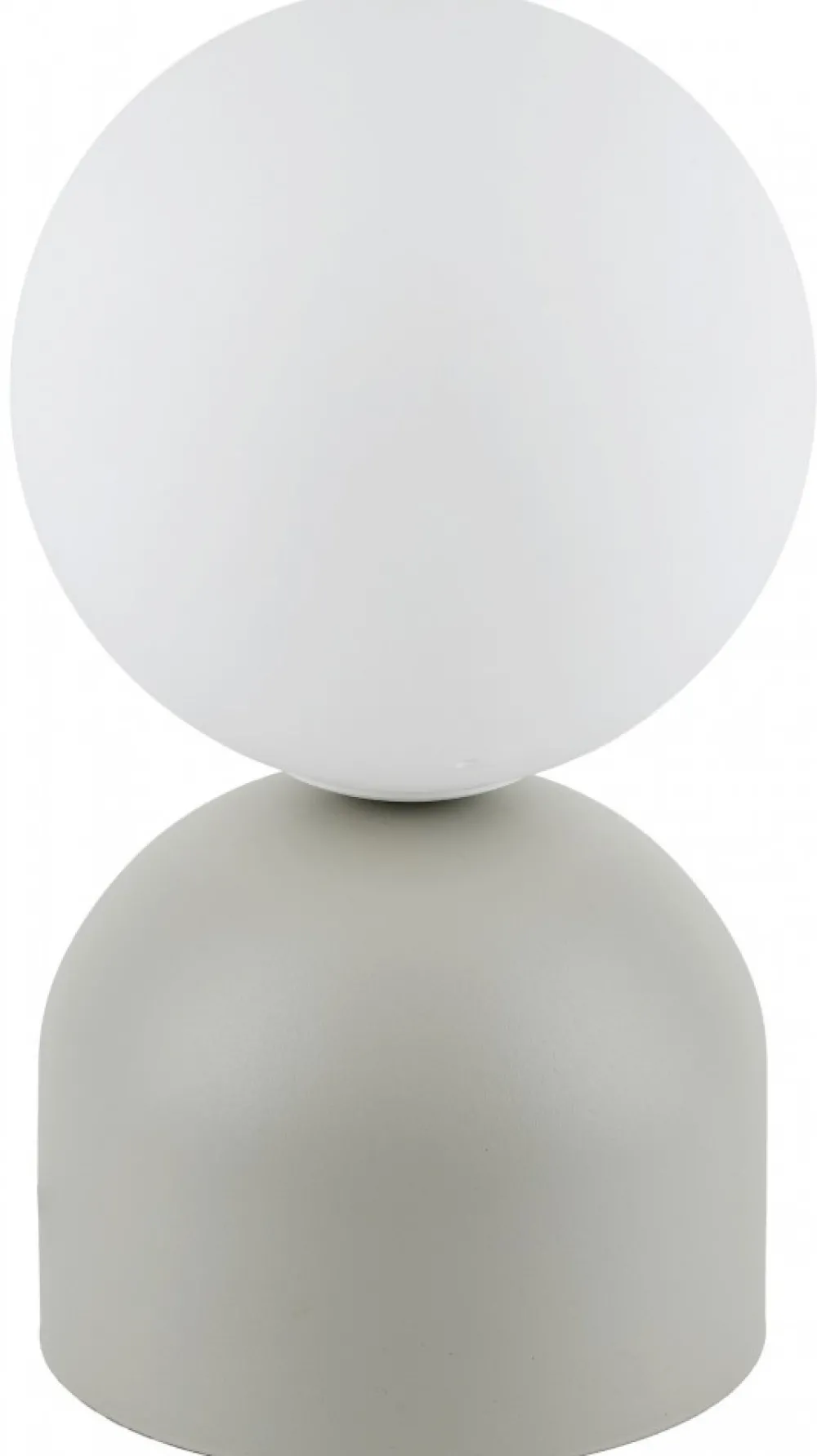 Lampka Stołowa MIKI Szary Szklany Klosz 1xG9 21cm * TK Lighting Clearance