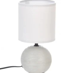 Lampka stołowa Timeo szara Matowa 25 cm * Atmosphera Clearance