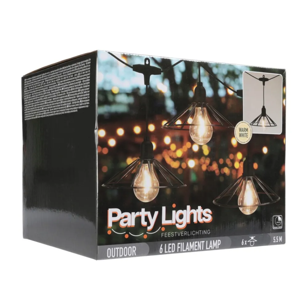 Lampki żarówki Party light Led 5,5m * Progarden Hot