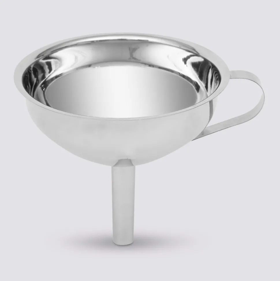 Lejek metalowy z filtrem 13 cm