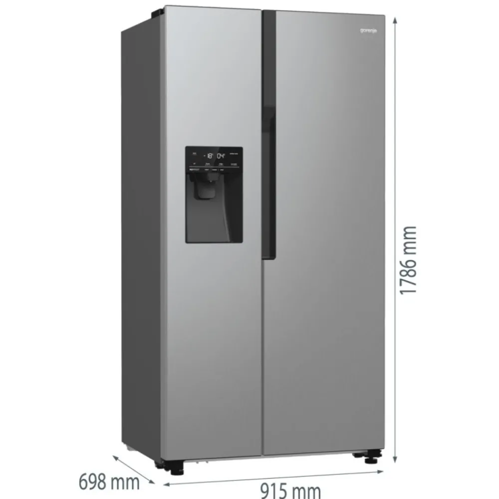 Lodówka NRR9185ESXL Side by Side * Gorenje New