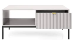 Loftowa ława stolik NOVA L-104S szary