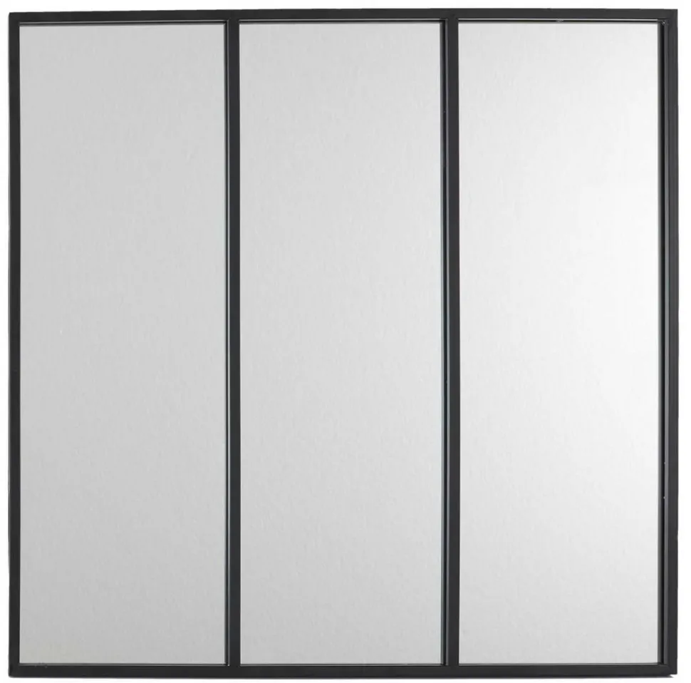 Loftowe lustro ścienne FERRO 61,5x61,5 cm