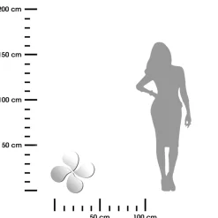 Lustra samoprzylepne Water Drop 4 sztuki