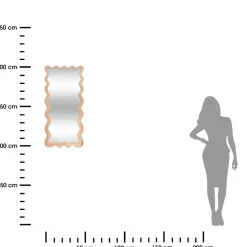 Lustro ścienne Brooke 48 x 100 cm