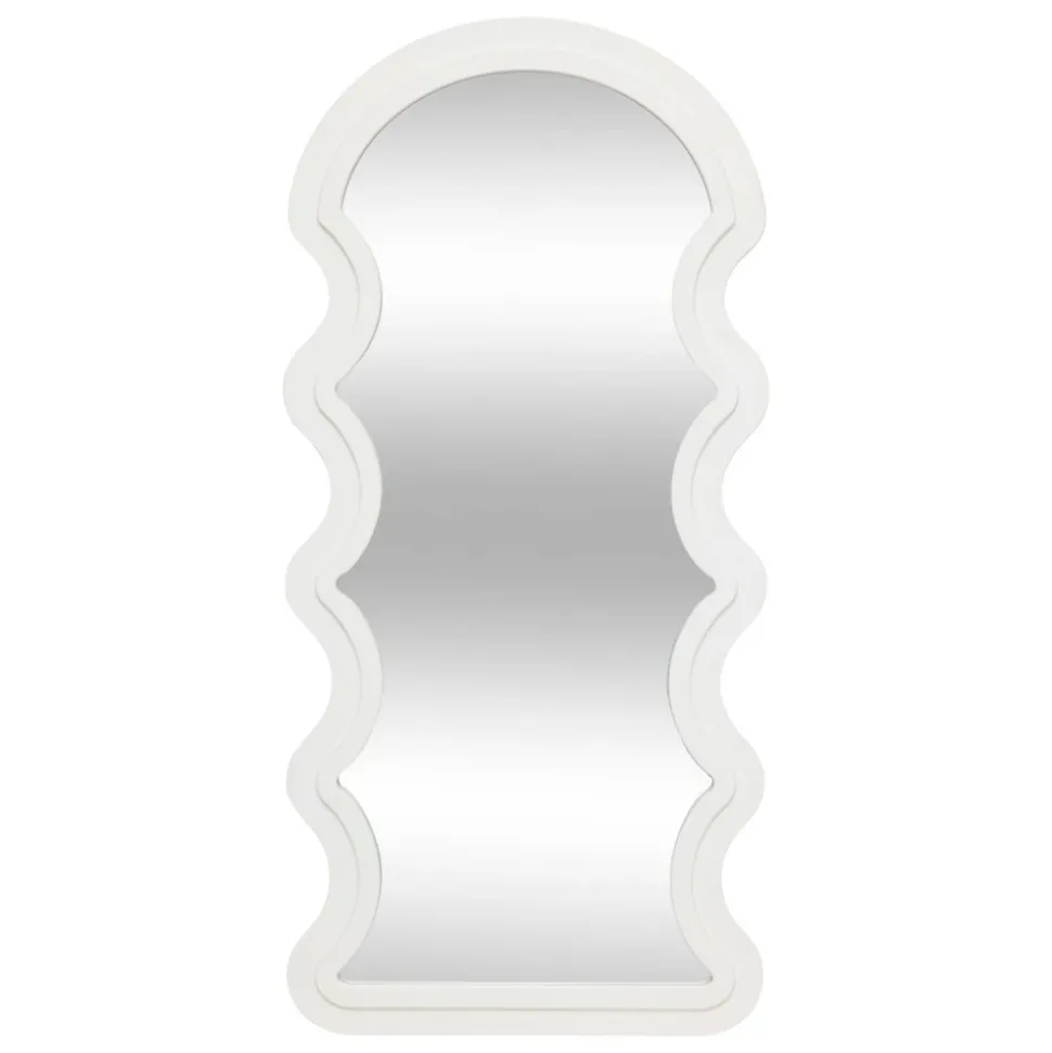 Lustro ścienne Emily 114 x 54 cm białe