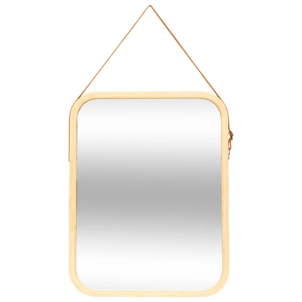 Lustro ścienne prostokątne 35x45 Marron1