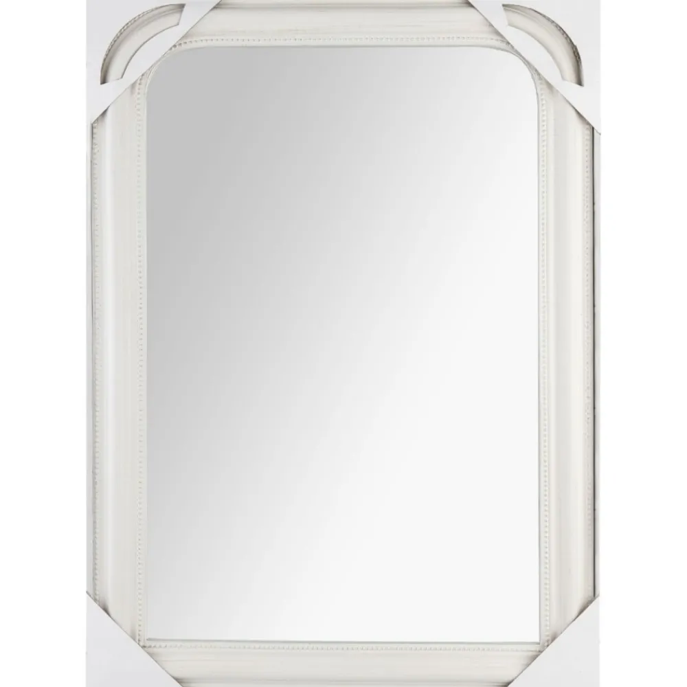 Lustro Adele 103 x 74 cm białe * Atmosphera Outlet