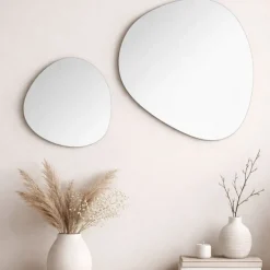 Lustro ścienne 2 szt. 30 cm Pebble * 5five Simply Smart Discount
