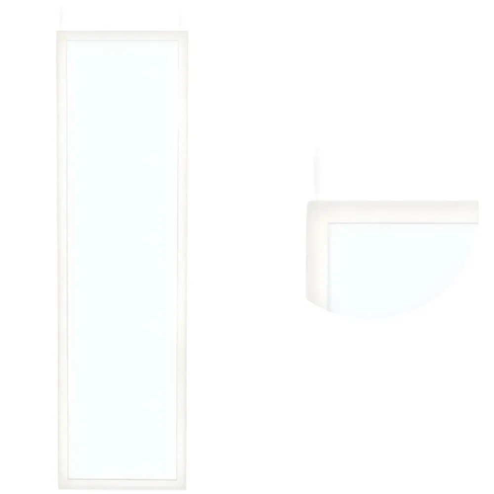 Lustro na drzwi 30x120 cm białe * GIFTDECOR Hot