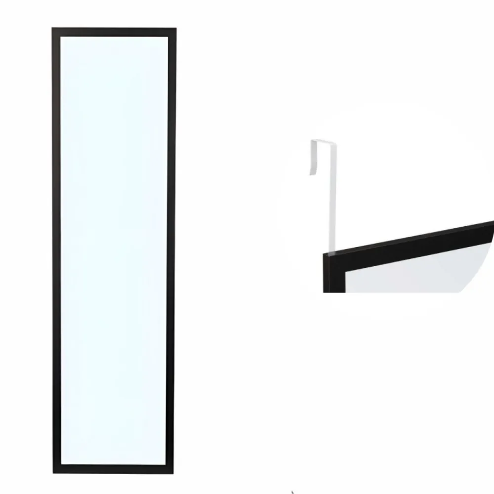 Lustro na drzwi 30x120 cm czarne * GIFTDECOR Sale