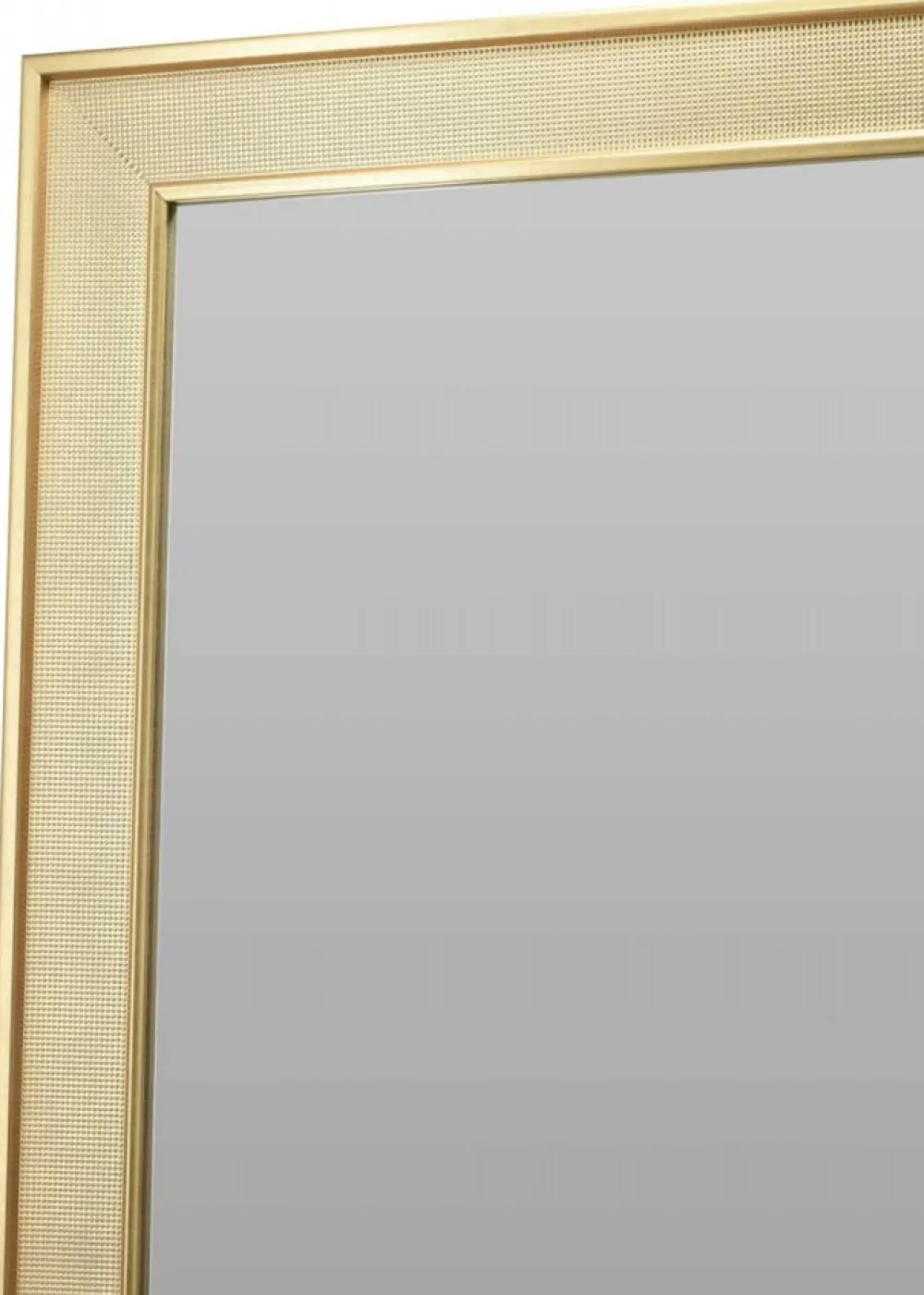 Lustro złote w ozdobnej ramie 50x60 cm * H&S Decoration Outlet