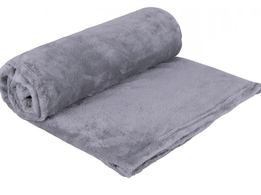 Maskotka z kocykiem CHOMIK 50 cm koc 160x110 cm * HowHomely Sale