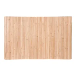Mata łazienkowa bambus jasny beż 80 cm