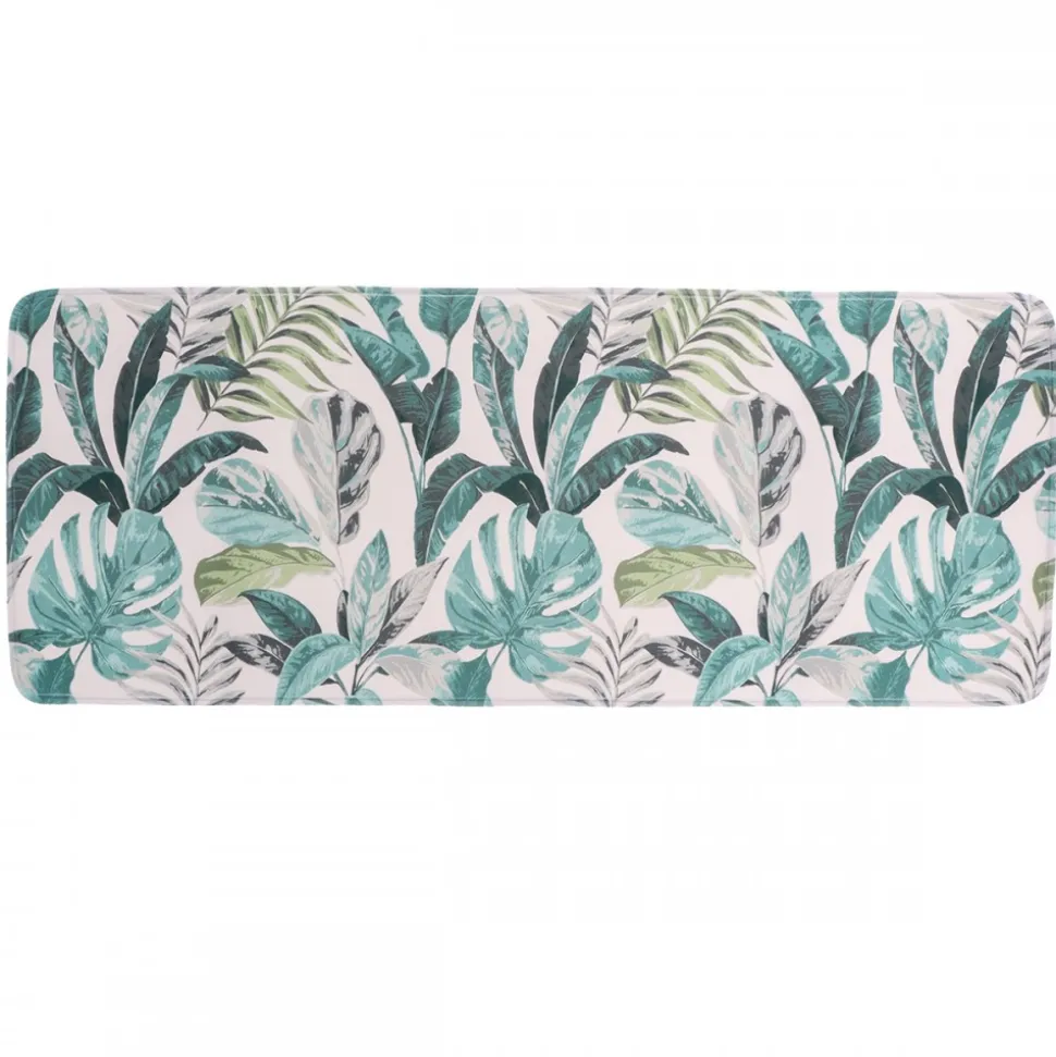 Mata łazienkowa Jardin 45x120 liście