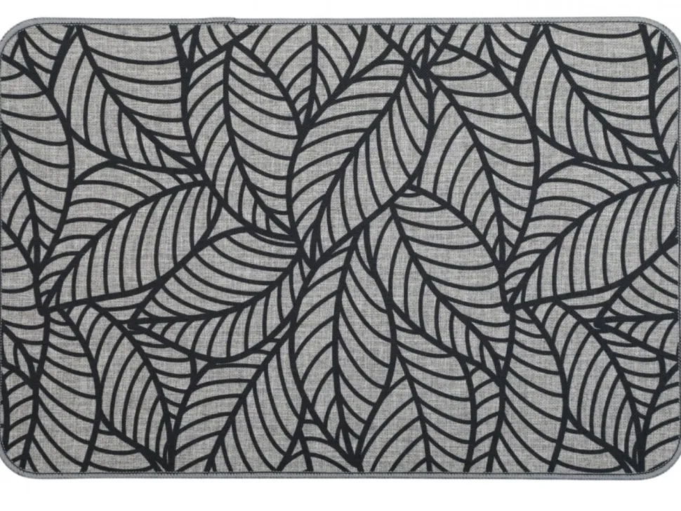 Mata kuchenna podłogowa JUNGLE szara 40x60 cm