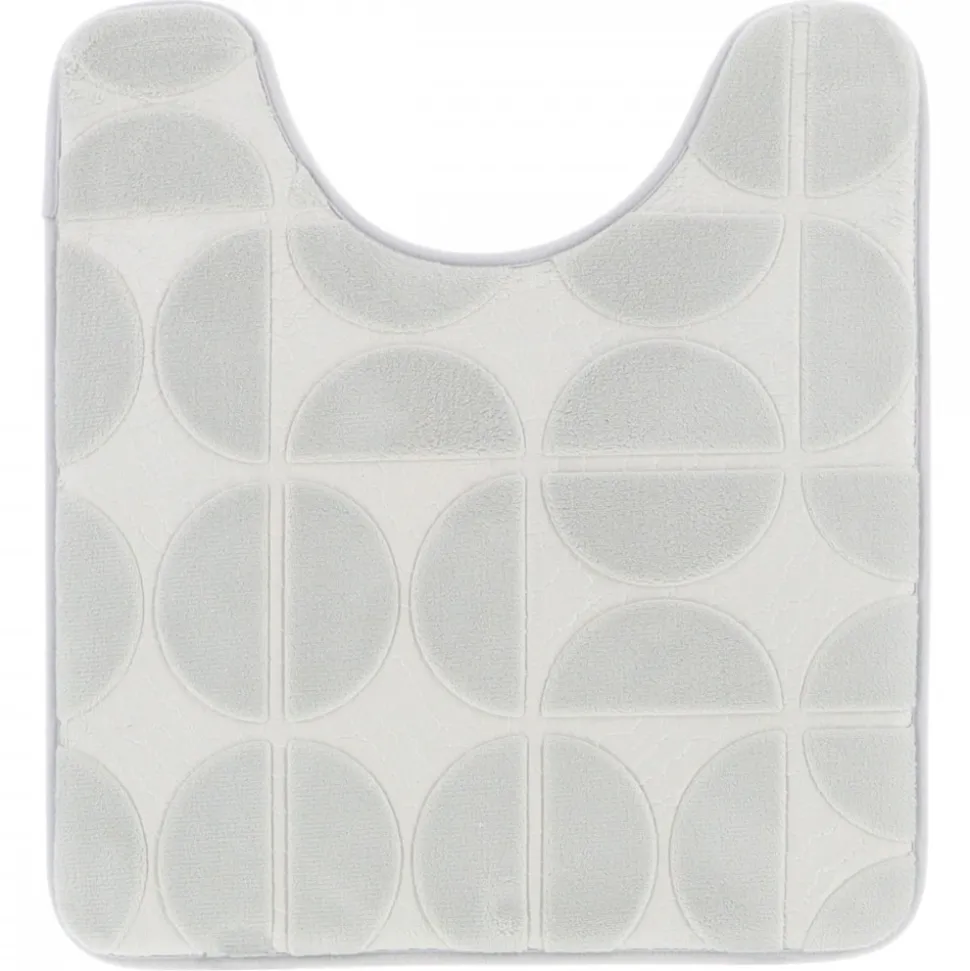 Mata pod WC Roy 45x50 cm szara