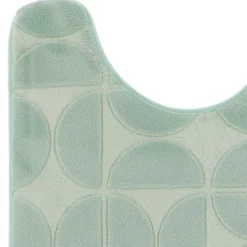 Mata pod WC Roy 45x50 cm zielona