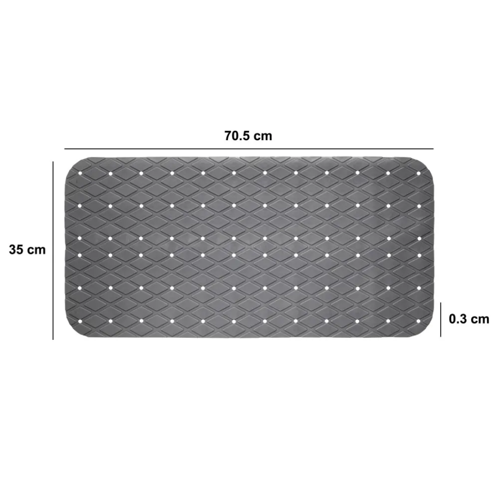 Mata antypoślizgowa 70x35 Szara * 5five Simply Smart