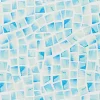 Mata łazienkowa absorbująca RAVENNE 45x60 cm niebieska mozaika * TENDANCE Sale