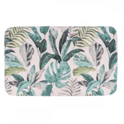 Mata łazienkowa Jardin z motywem liści * TENDANCE New