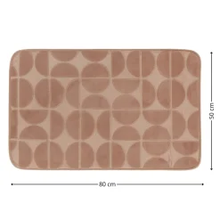 Mata łazienkowa Roy 50x80 cm cappuccino * TENDANCE