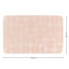 Mata łazienkowa Roy 50x80 cm pudrowy róż * TENDANCE Discount