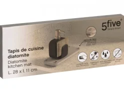 Mata diatomitowa do kuchni 28x11 cm szara * 5five Simply Smart Clearance