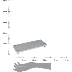 Mata diatomitowa do kuchni 28x11 cm szara * 5five Simply Smart Clearance