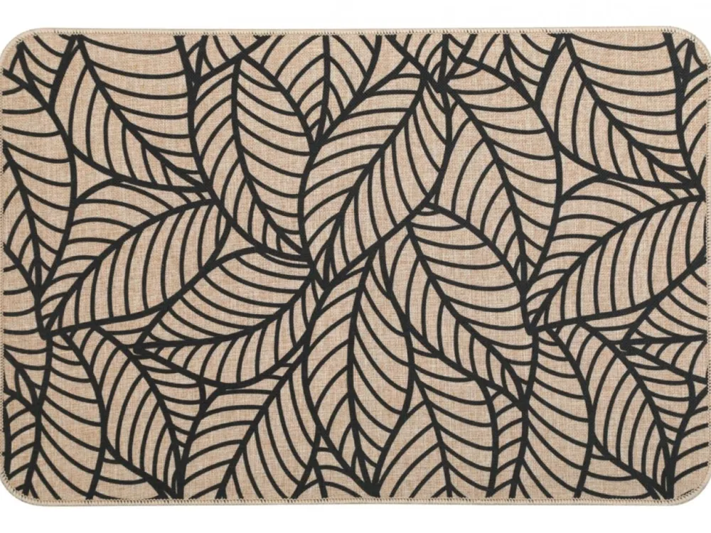 Mata kuchenna podłogowa JUNGLE beż 40x60 cm * LUANCE New