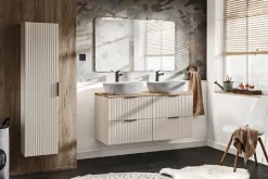 Meble łazienkowe Bella Beige z umywalką