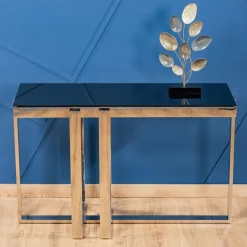 Metalowa figurka Liście 53 cm
