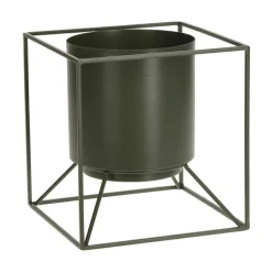 Metalowa donica na stojaku 18 cm * Outlet