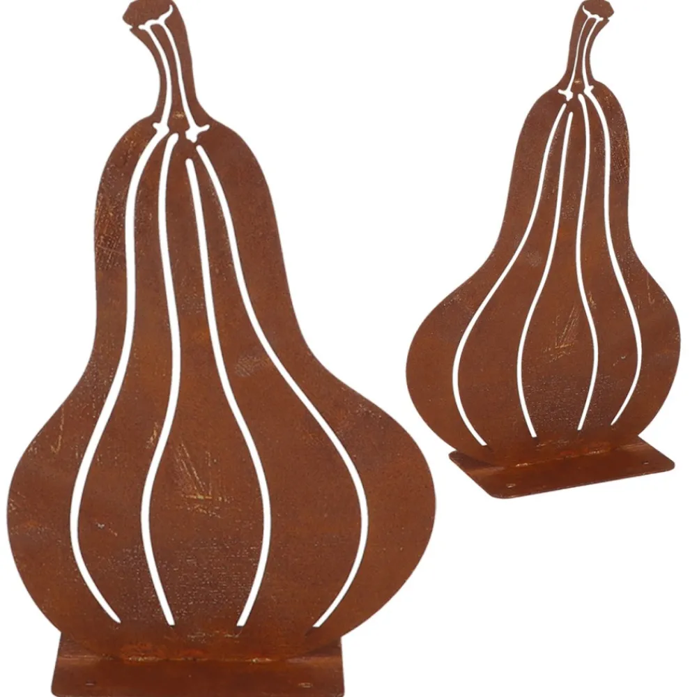 Metalowa dynia dekoracyjna h27 cm * Esschert Design