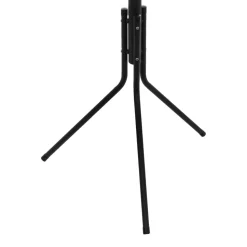 Metalowy czarny wieszak na ubrania 171cm