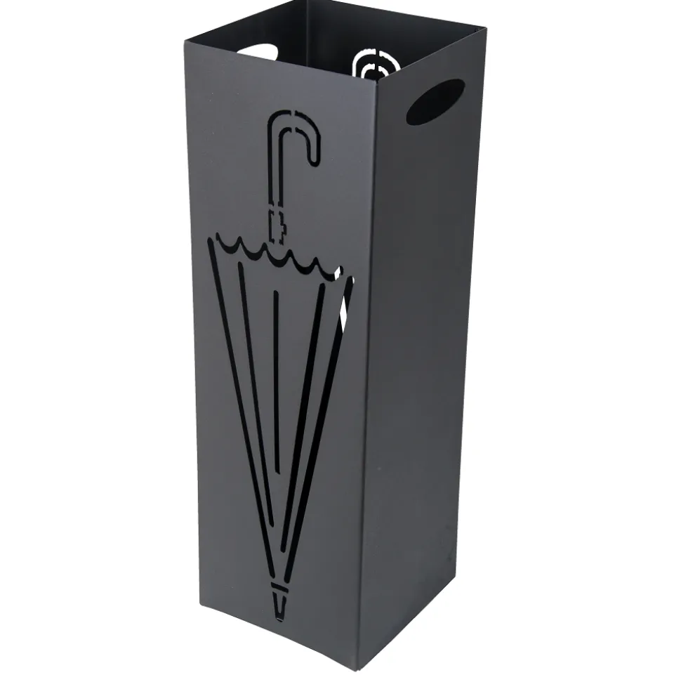 Metalowy parasolnik stojak do przedpokoju 60 cm wzór 3