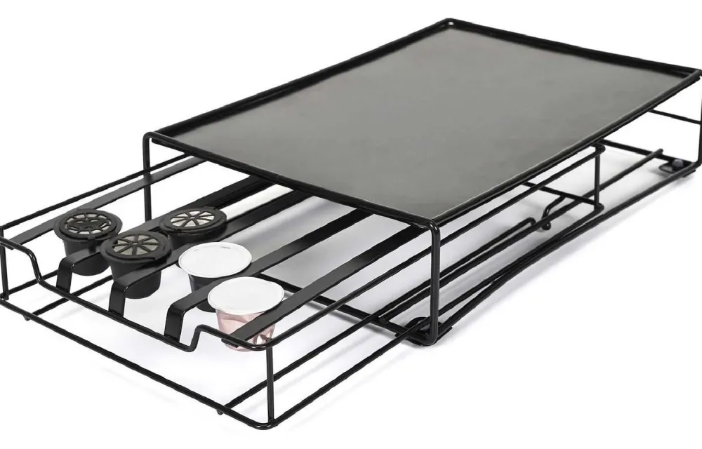 Metalowy organizer CAPSFRAME z szufladą * HowHomely Discount