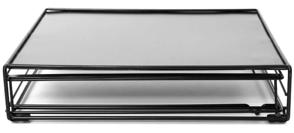 Metalowy organizer CAPSFRAME z szufladą * HowHomely Discount