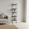 Metalowy regał stojący 5-poziomowy h130 cm * HowHomely Online
