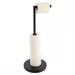 Metalowy stojak na papier Andres Black * TENDANCE