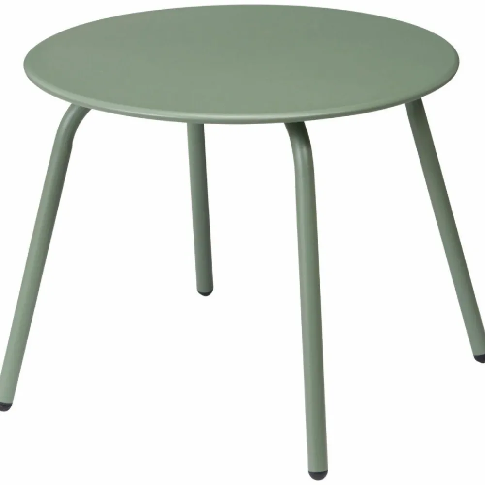 Metalowy stolik pomocniczy zielony 50xh40 cm * HowHomely Online