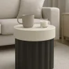 Minimalistyczny stolik SCOTT czarny beż * HowHomely Discount